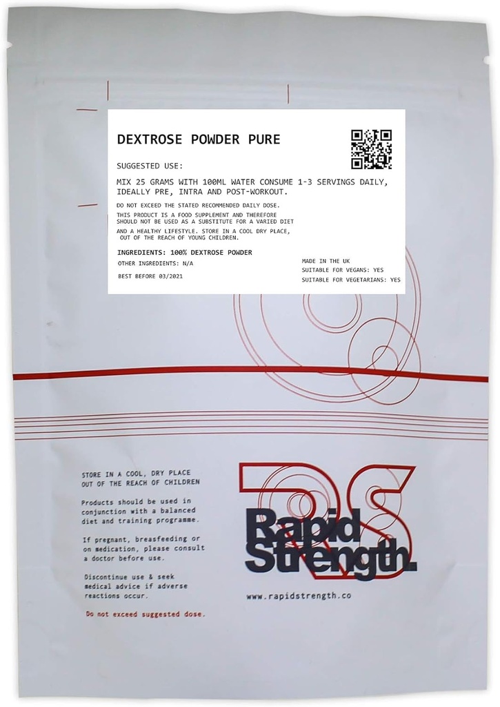 Dextrose Powder 100G - Pure Fuel for Rapid Recovery