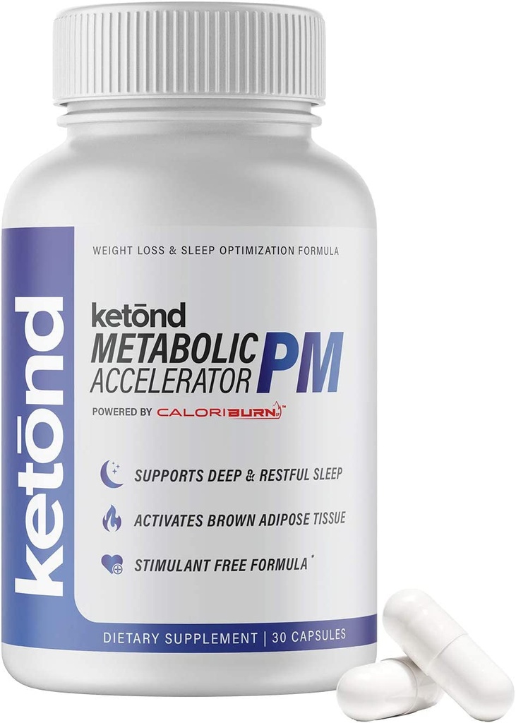 Ketond Metabolic Accelerator PM — Nighttime Fat Burning Accelerator (15 ...