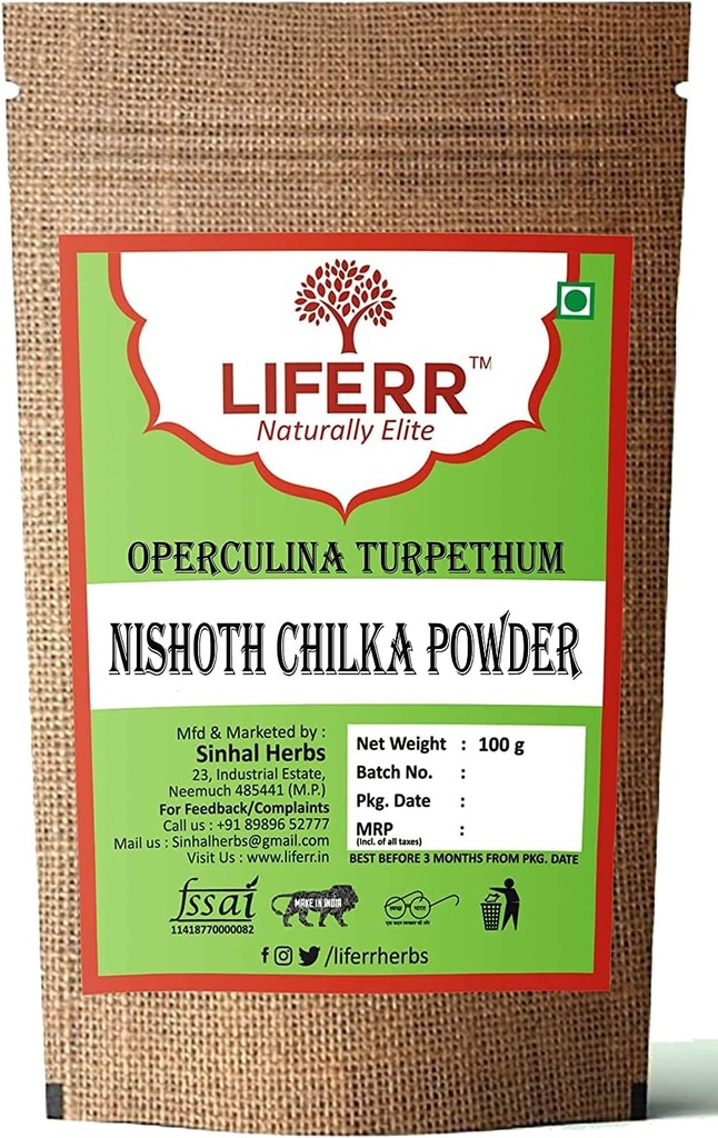 Nishot Chilka & Turpeth Powder - 200G