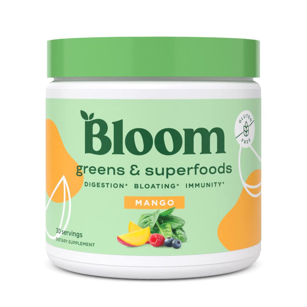 Bloom Nutrition Green Superfood - Mango Flavor