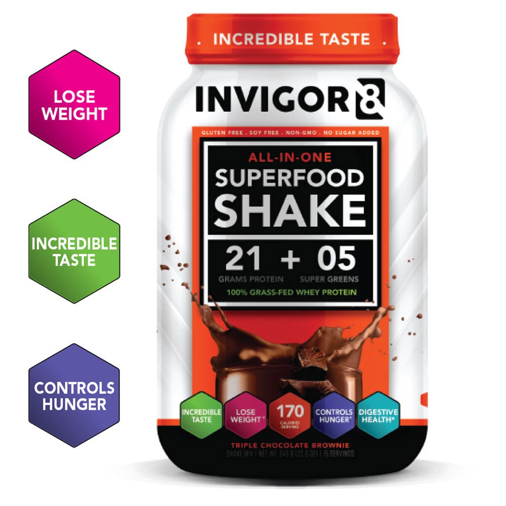 Triple Chocolate Protein Shake | Invigor8