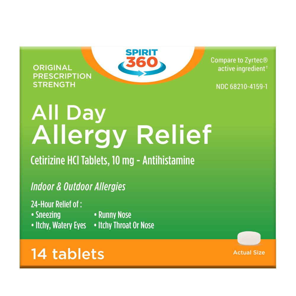 Spirit 360 Allergy Relief - 14 Tablets