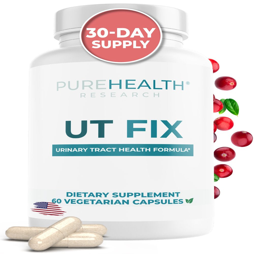 UTI Support: D-Mannose & Cranberry - Purehealth