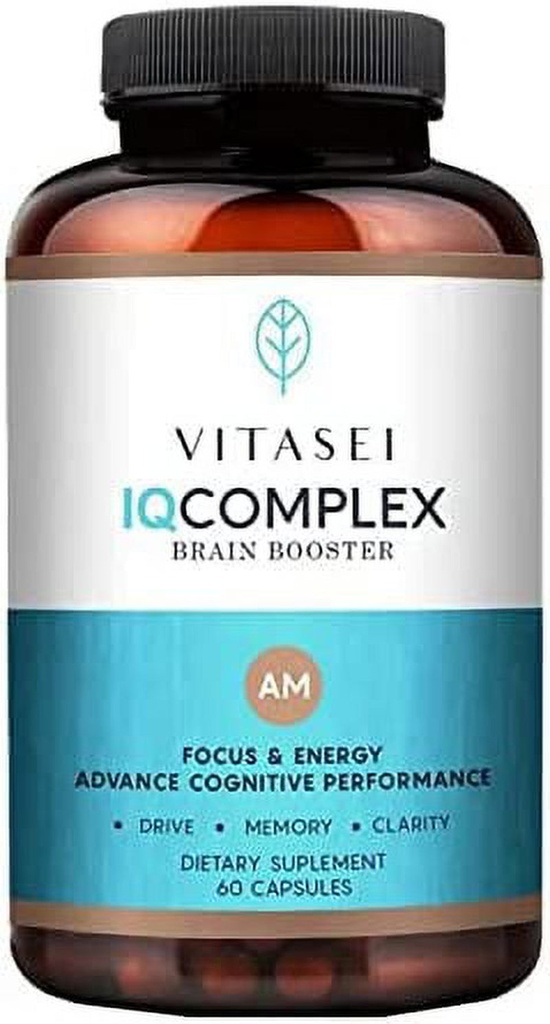 IQ Complex AM: Brain Booster for Memory & Focus