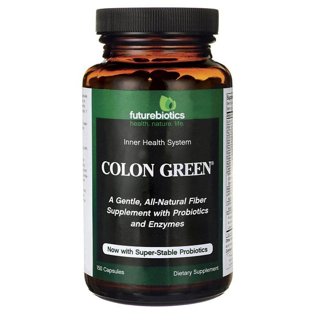 Colon Green Fiber Supplement - 150 Capsules