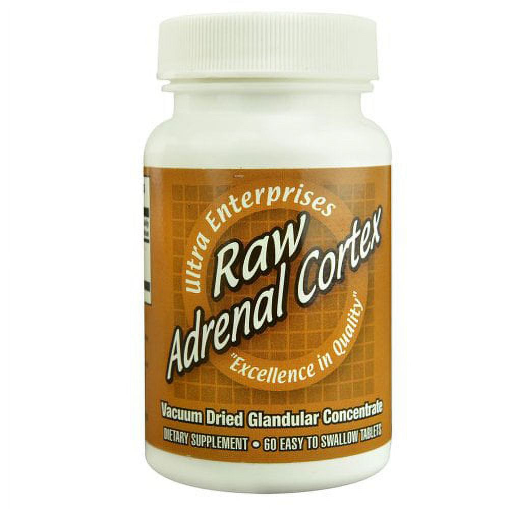 Adrenal Cortex Tablets - Ultra Glandulars - 60 Count