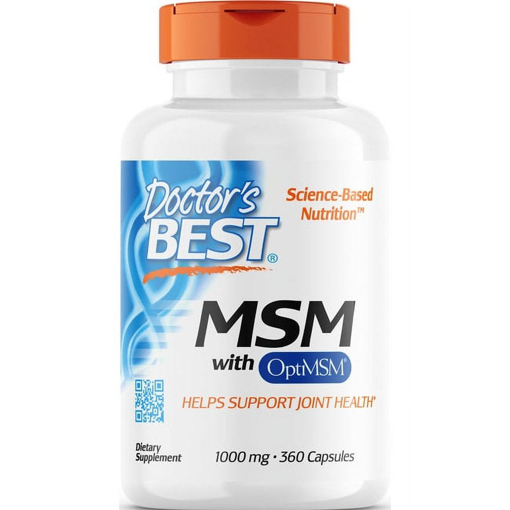 Doctor's Best MSM 1000mg - Joint & Immune Support