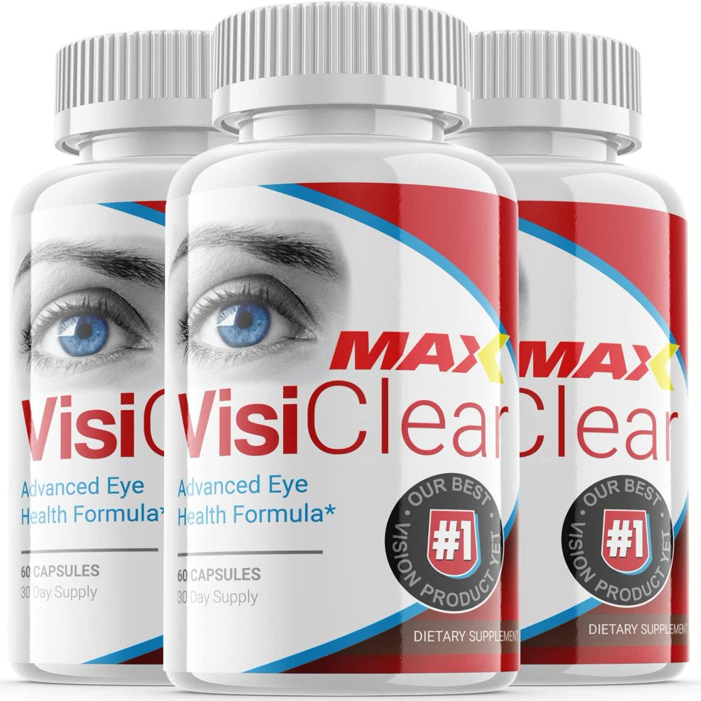 (3 Pack) Visiclear Max - Revolutionary Advanced Vision Matrix Formula ...