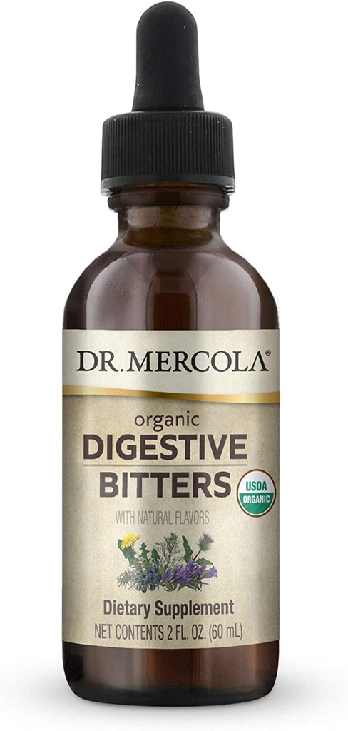 Dr. Mercola Organic Digestive Bitters - 2 fl oz