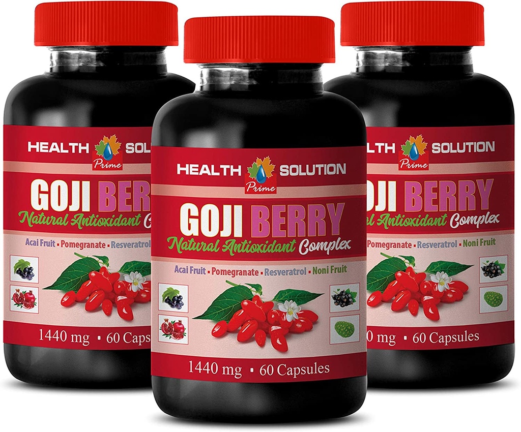 Goji Berry Capsules for Women - Antioxidant & Immune Support
