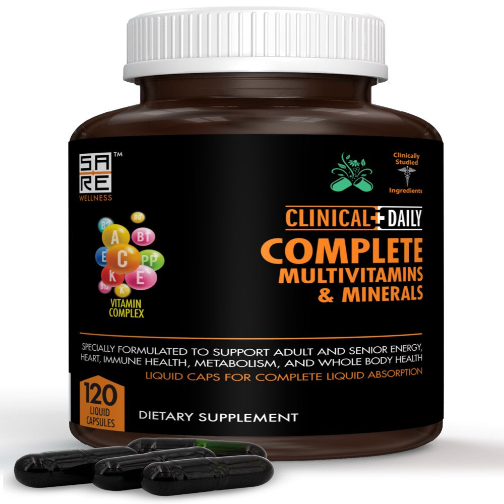Adult Multivitamins | Daily Complete - 120 Capsules
