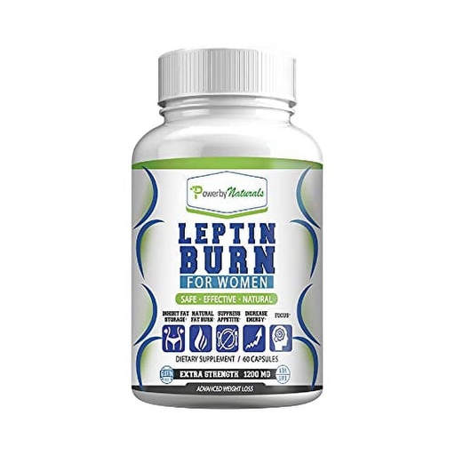 '- Leptin Burn for Women - Natural Appetite Suppressant, Metabolism Booster for Weight Control Diet Pills- Leptin Supplements - 60 Capsules - Fat Burner Weight Loss Pills Fo