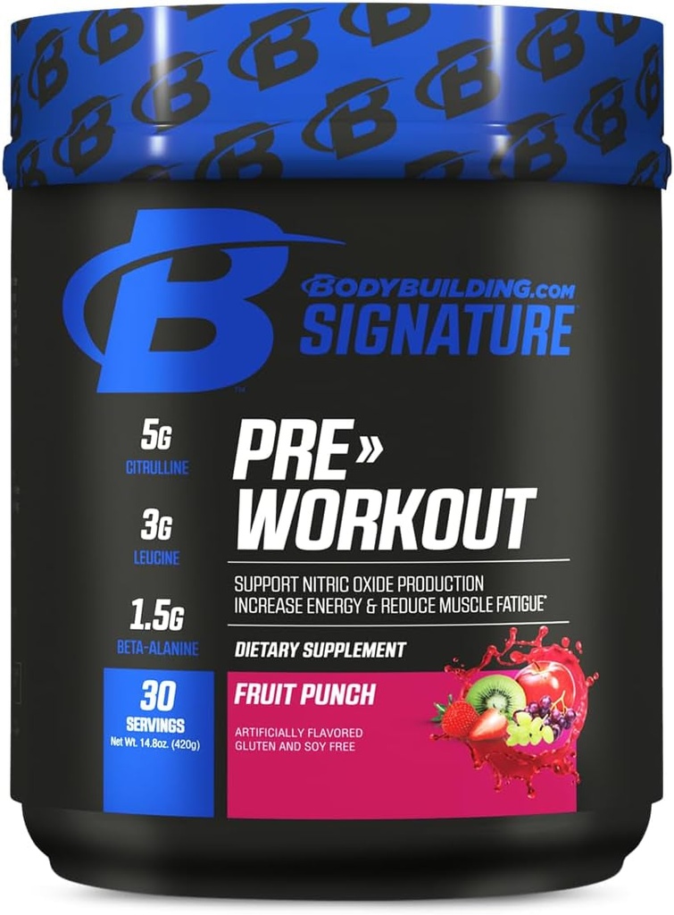 Pre Workout Powder - Fruit Punch | 30 Servings