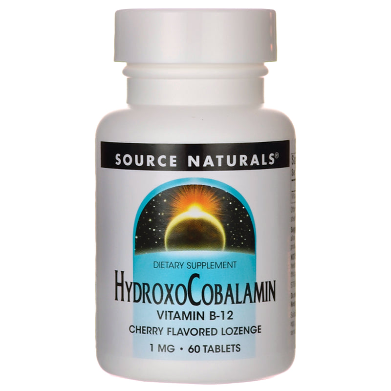 B-12 Cherry Lozenges - Source Naturals - 60 Count