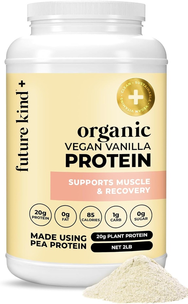 Vegan Vanilla Protein Powder | Future Kind (34 Servings)