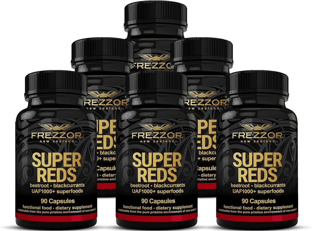 Super Reds Capsules - Natural Energy & Antioxidants