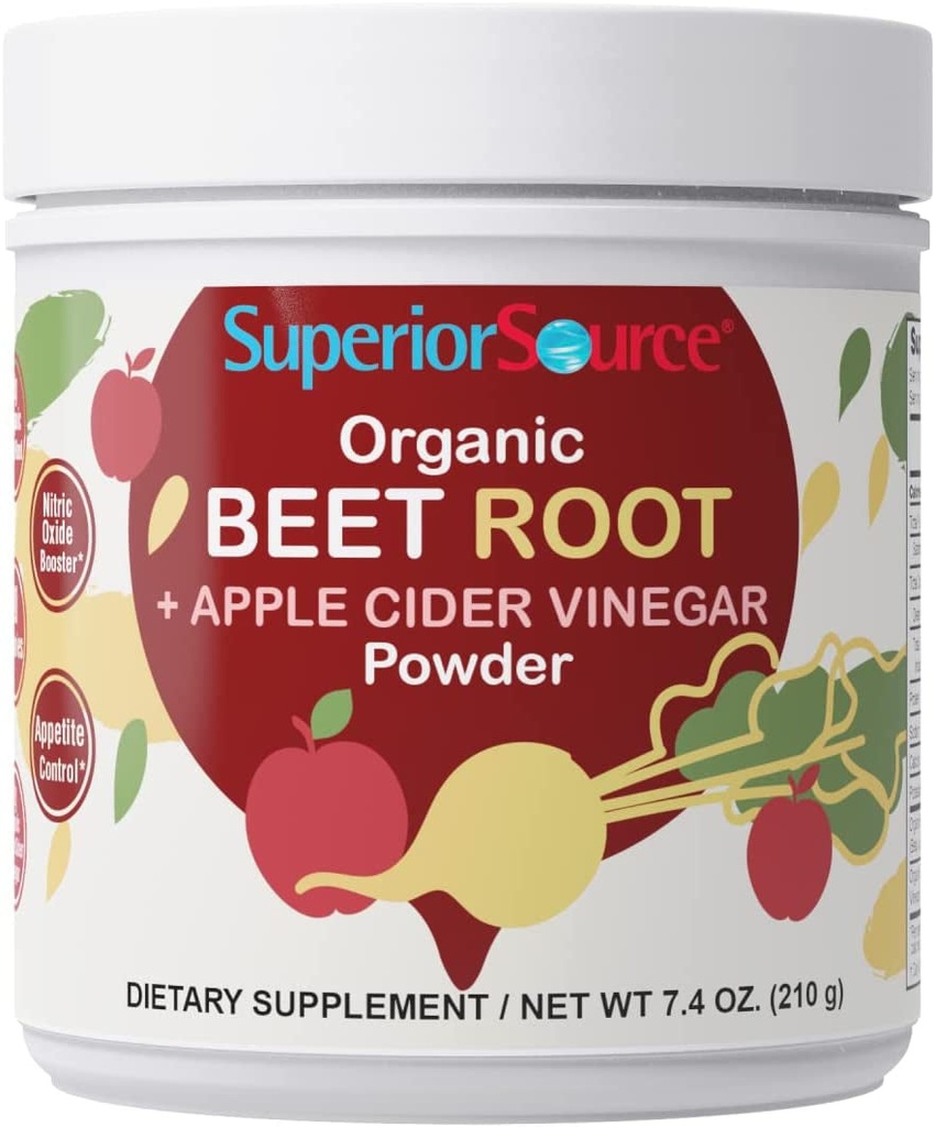 Beet Root & Apple Cider Vinegar Powder - Superior Source