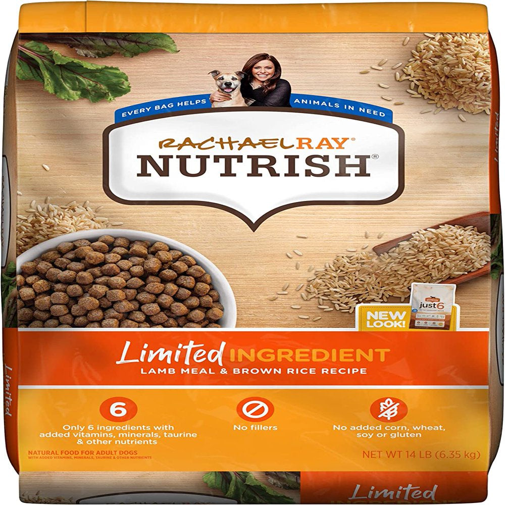 Rachael Ray Nutrish Lamb & Rice Dog Food - 14 lb