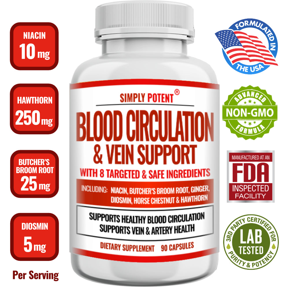 Vein & Circulation Support | Simply Potent