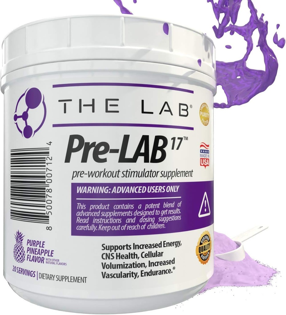 Pre-Lab17 Pre-Workout - Energy, Focus & Endurance