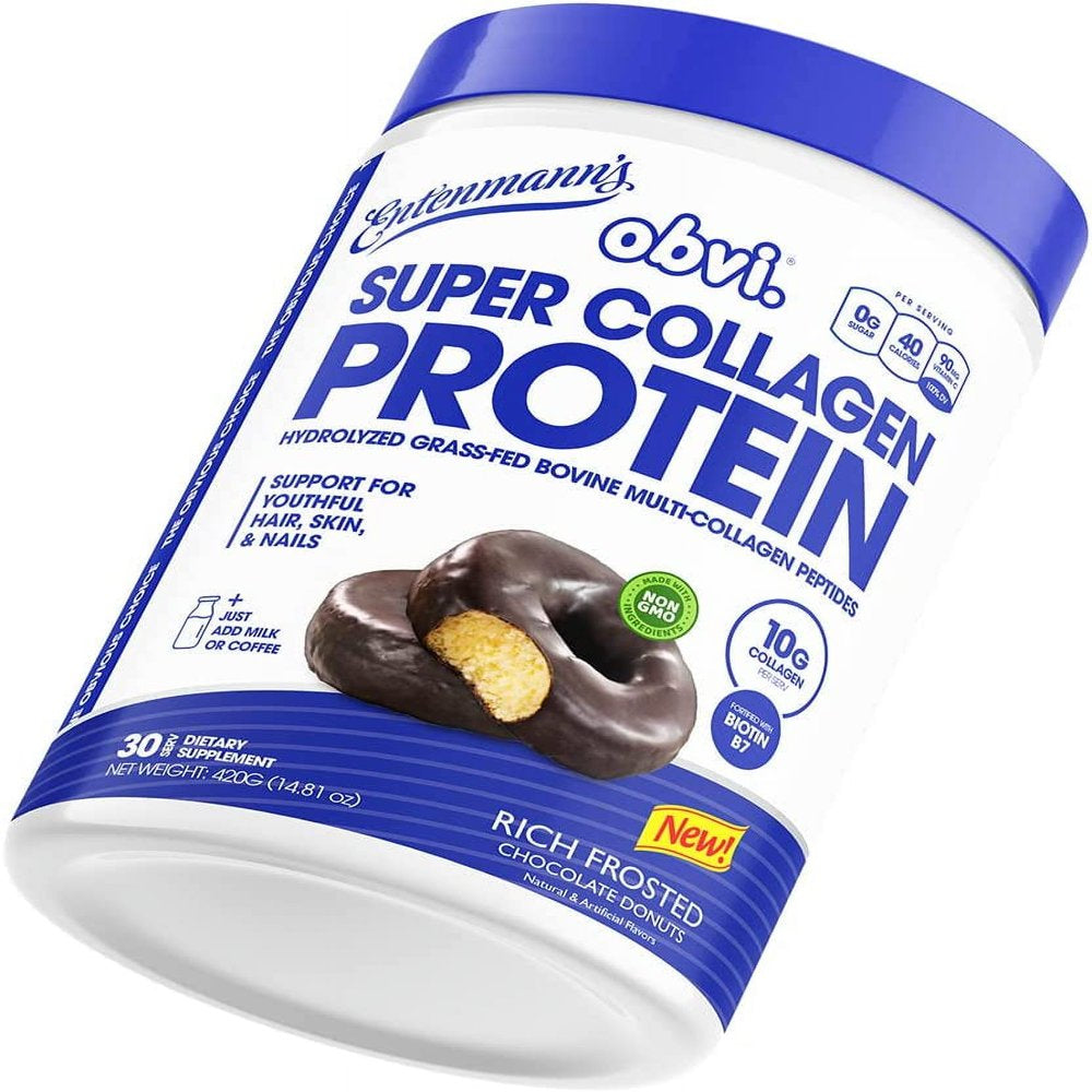 Obvi Collagen Peptides - Chocolate Donut - 30 Servings