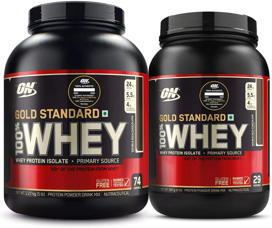 Optimum Nutrition Whey Protein - Chocolate, 7 Lbs