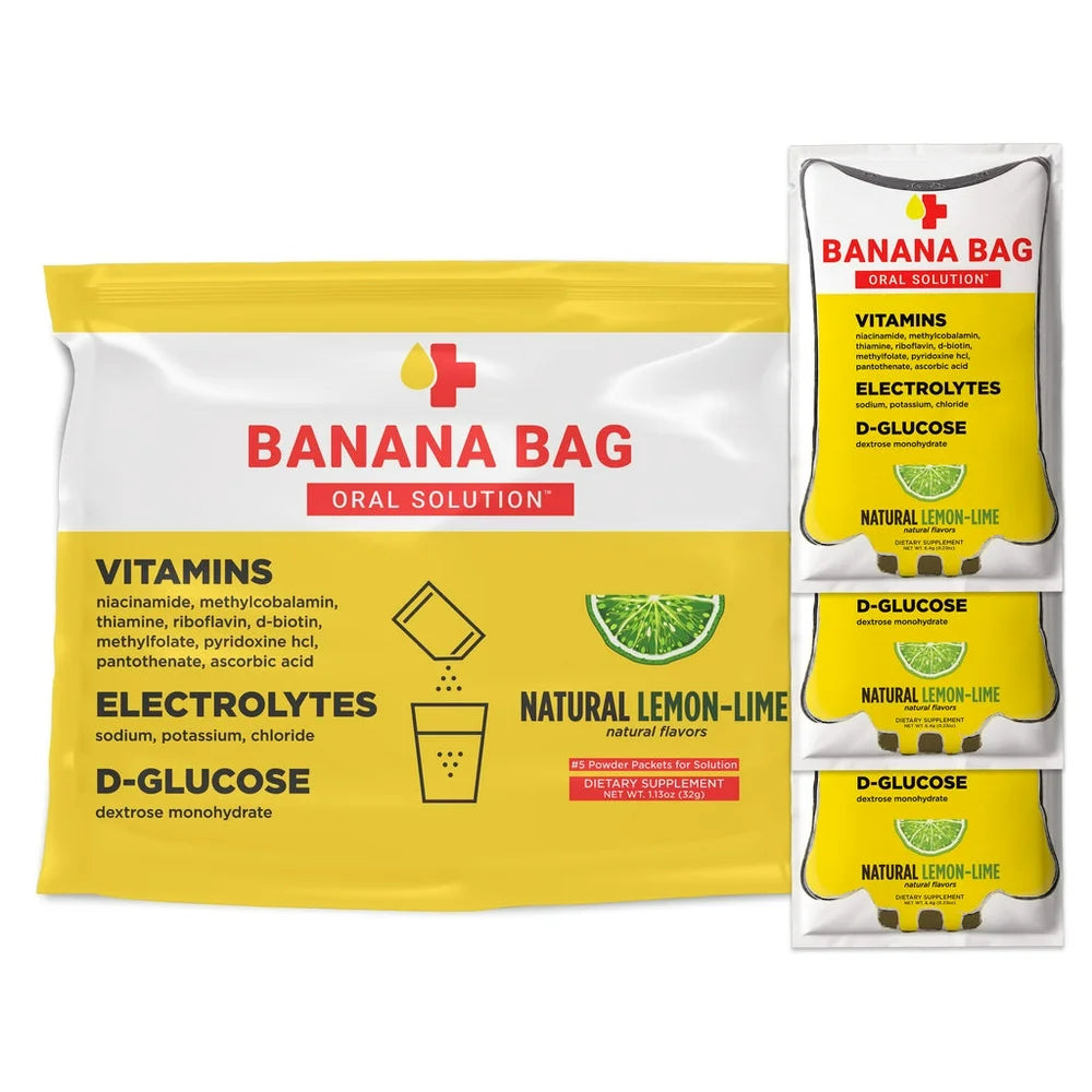 Banana Bag Oral Solution - Hydration & Recovery (5-Pack)