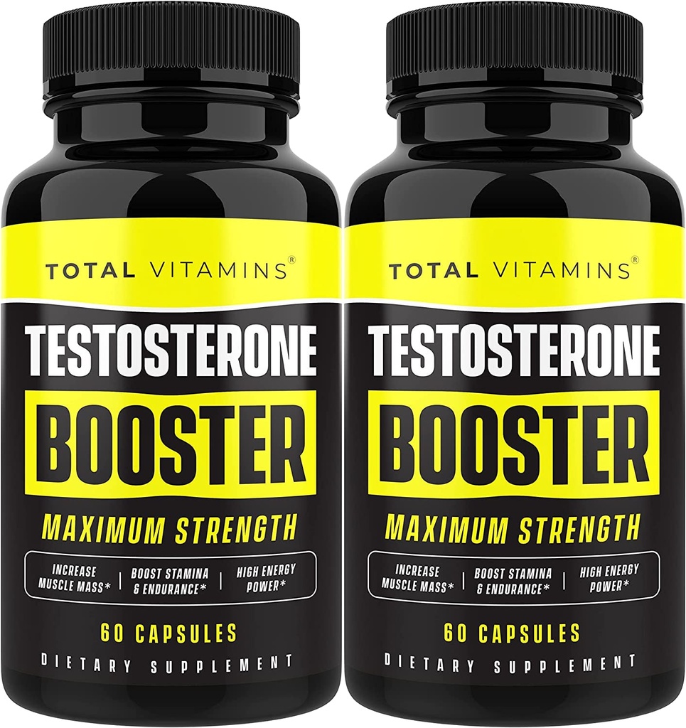 Testosterone Booster for Men - 2 Pack