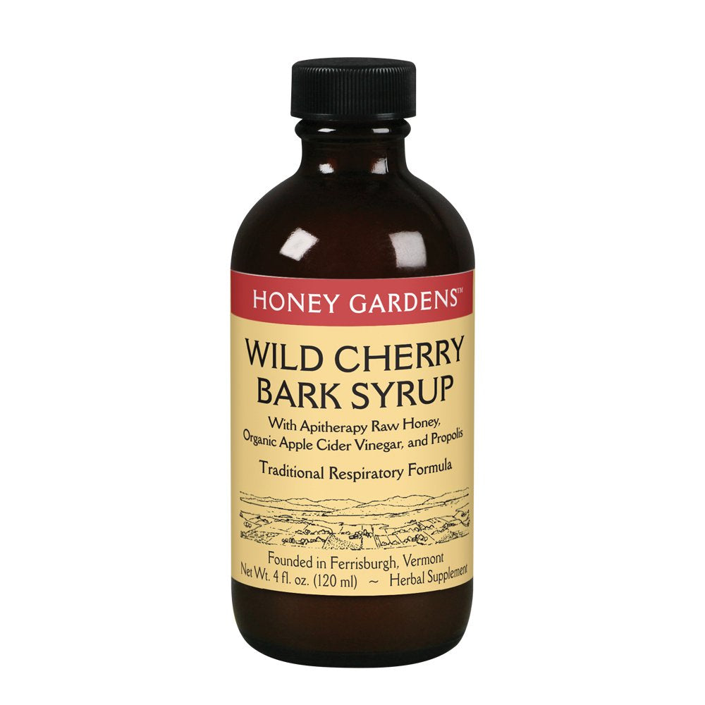 Wild Cherry Bark Syrup | Honey & Propolis Support