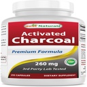 Best Naturals Activated Charcoal 260 Mg 250 Capsules