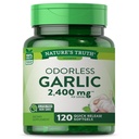 Odorless Garlic 2400 Mg | 120 Softgel Capsules | High Strength Extract Pills | Non-Gmo, Gluten Free Supplement | by Nature'S Truth