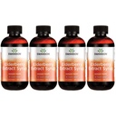 Swanson Elderberry Extract Syrup - No Sugar Added 8 Fl Oz Liq 4 Pack