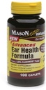 Mason Natural Advanced Ear Health Formula Caplets 100 Ea