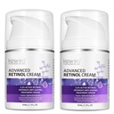 SEFUDUN Retinol Cream for Face - 2.5% Active Retinol Cream, anti Aging Cream, Retinol Moisturizer Face Cream, Wrinkle Cream for Face, 1.7Oz - 2 Pack