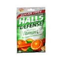 Halls Defense Sugar Free Citrus Drops, 25 Ct