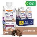 Ensure Max Protein Nutrition Shake, Cafe Mocha, 11 Fl Oz, 4 Count