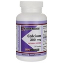 Kirkman Labs Calcium, 200 Mg, 120 Capsules