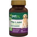 Petnc Natural Care Hip & Joint Advanced Mobility Chewable Support for Dogs, Liver Flavor 45 Ea