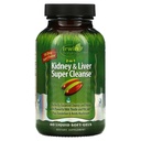Irwin Naturals, 2 in 1 Kidney Liver Super Cleanse, 60 Liquid Soft-Gels