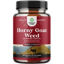 Horny Goat Weed Extract Complex - Invigorating Blend with Tribulus Saw Palmetto L Arginine and Tongkat Ali Extract and Maca Root for Men and Women for Enhanced Energy and Stamina - 60 Capsules