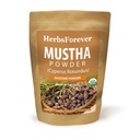 Herbsforever Mustha Powder – Cyperus Rotundus – Promotes Gut & Digestive Health – Helps in Hair Growth – Non GMO, Organic, Vegan – 454 GMS