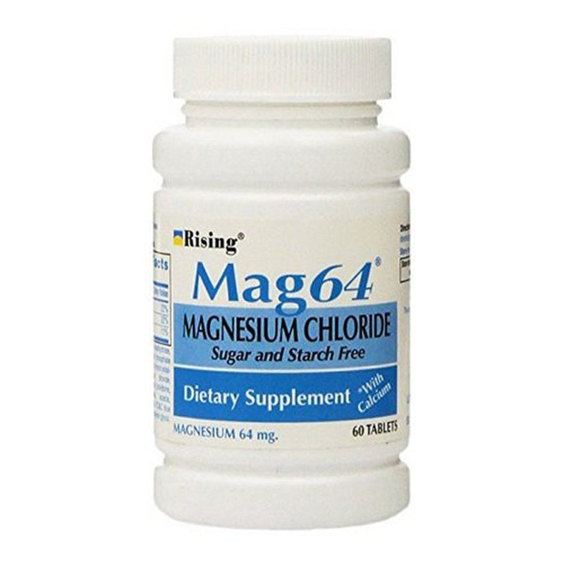 Slow Mag64 Magnesium Chloride - 3 Pack of 60 Tablets