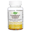 Nature'S Way Turmeric Ginger Gummies, Mango, 130 Mg, 60 Gummies