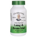 Christopher'S Original Formulas Lung and Bronchial, 425 Mg, 100 Vegetarian Caps