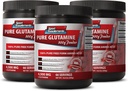 Sport Supplement L-Glutamine Powder - L Glutamine 300 G Powder - Immune Support (3 Bottles)