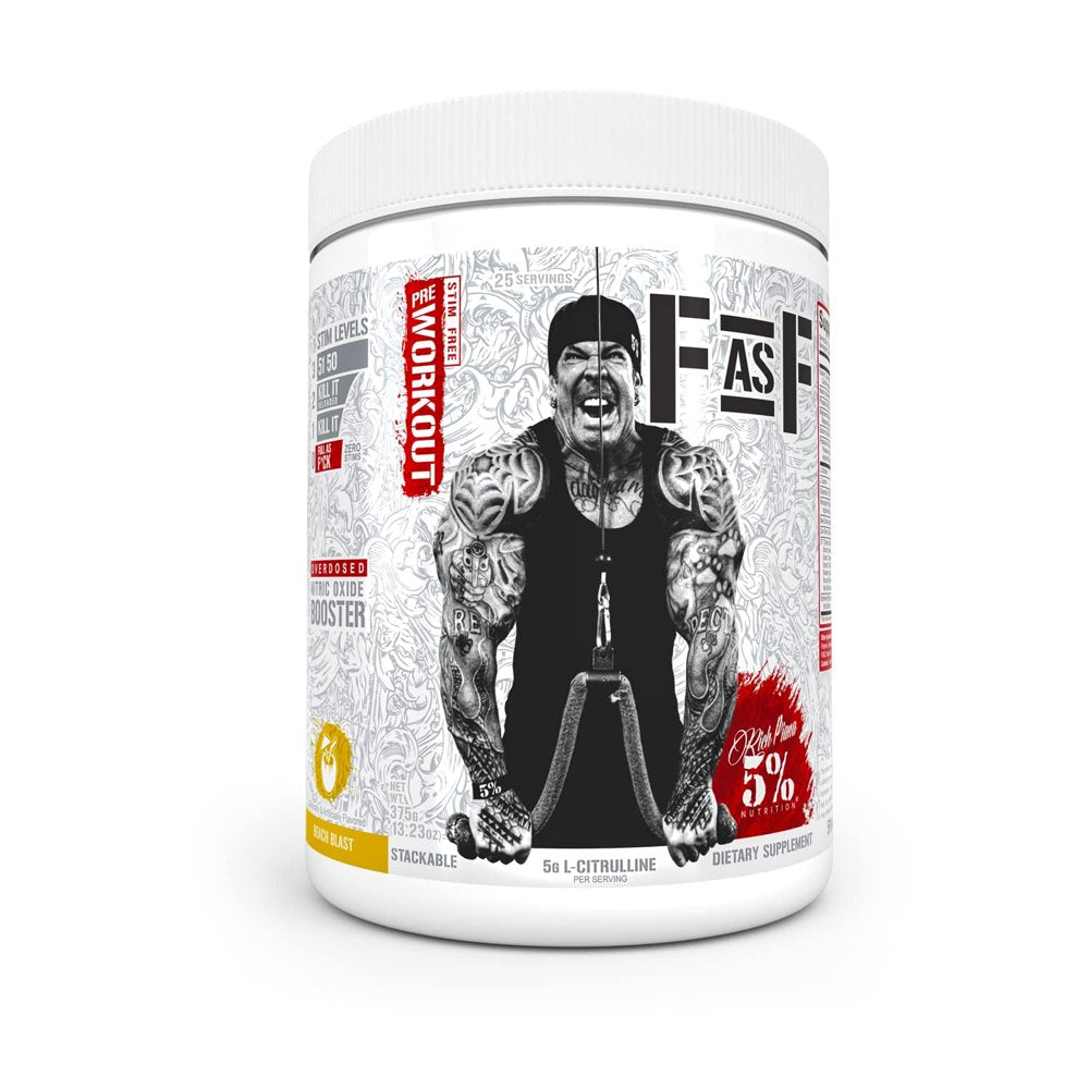 FasF Nitric Oxide Booster - 5% Nutrition