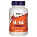B-50, 100 Veg Capsules, NOW Foods