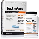 Testrovax Best Testosterone Booster for Men Vitamins for Men Boost Testosterone Level 2700Mg 90 Count