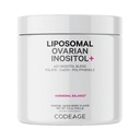 Codeage Liposomal Ovarian Inositol Powder, Myo & D-Chiro-Inositol, Folate, Coq10 Phytosome, 5.2 Oz