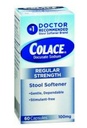 Colace Stool Softener, Capsule 60 per Bottle, 100 Mg Strength Docusate Sodium, 67618010160 - One Bottle